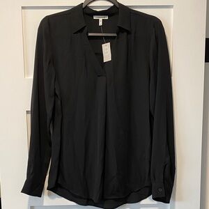 Maurices Classic Black Blouse